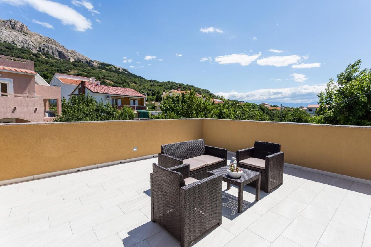 Apartments Anna I Baška Exterior foto